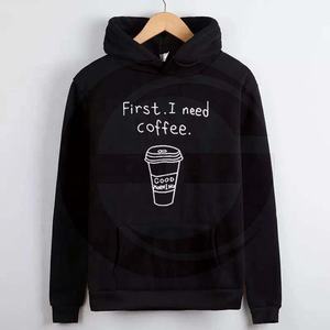 Sudadera con capucha para hombre, de poliéster, con contraste, logotipo personalizado, a la moda, lisa y gruesa - Product Image 5