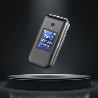 Teléfono Celular JIMI 4G con Pantalla LCD Plegable para Personas Mayores, Teléfono Móvil 4G de Fábrica