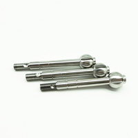Custom Stainless Steel Ball Stud with Thread CNC Machined Ball Pin for Mechanical Linkage Precision Ball Pin with Thread