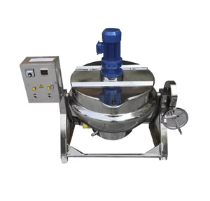 Mermelada de frutas Aceite de caramelo Olla automática Mesin Mixer Pan Maze Máquina de cocina de gastronomía pequeña y - Product Image 6