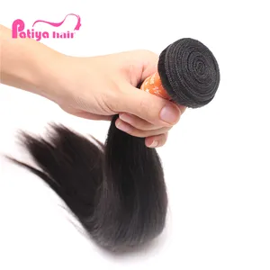 Trung Quốc thị trường trực tuyến đôi sợi ngang giá rẻ Remy tóc bó tự nhiên 1B chưa qua chế biến xương thẳng eurasian nguyên tóc vendros