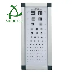 Light Box Eye Chart Test 2.5M Light Box LED Optical Equipment Logarithmic Standard Ophthalmic Visual Acuity Supplier Eye Vision