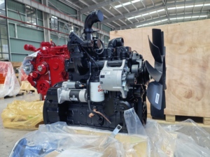 Motor Diésel Mecánico 4BTAA3.9-C125 <span class=keywords><strong>de</strong></span> Alta Calidad, Motor Cummins <span class=keywords><strong>de</strong></span> 4 Cilindros 4B3.9 para Construcción - Product Image 5