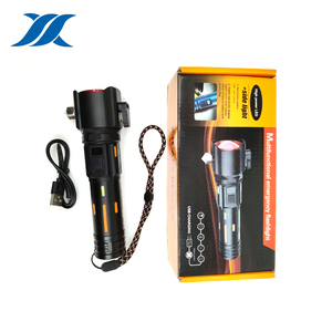 Lampe torche LED super lumineuse promotionnelle, zoomable, portable, étanche, ABS, rechargeable par USB, <span class=keywords><strong>10W</strong></span>, lampe de camping - Product Image 3