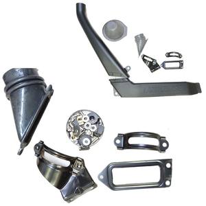 Kit de snorkel CN-GE Land Cruiser LC70 en aluminium noir mat tout-terrain 1985-2007 - Product Image 1