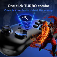 Manette de jeu mobile Y04 pour Switch, PS4, avec joystick à effet Hall, compatible tablettes PC, téléphones iOS et Android