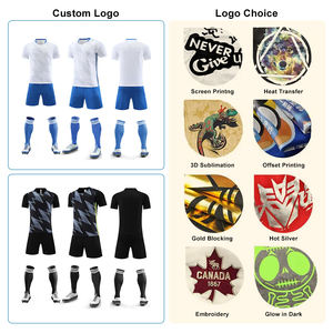 Maillot et Short de Football Personnalisables avec Logo – Respirant, Séchage Rapide, Été – Homme, Femme, Enfant – Nom, Numéro, Tenue d'Équipe Personnalisée – Adulte, École - Product Image 3