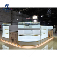Kiosque moderne pour boutique de bougies, stand de vente de parfums, kiosque de vente au détail de bougies parfumées pour centre commercial