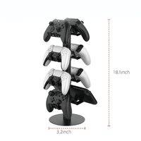 Accessoires de jeu support de contrôleur pour PS5/Switch/Xbox support de stockage de contrôleur support de casque