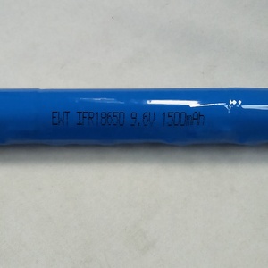 9,6 V 1500mAh LiFePO4 IFR18650 высокая температура. Литий-ионный аккумулятор 18650 - Product Image 3