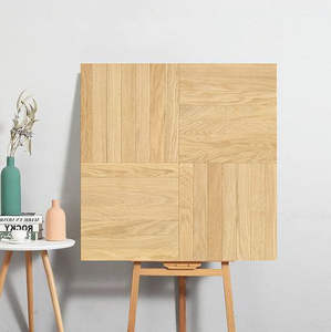 <span class=keywords><strong>Parquet</strong></span> artisanal en chêne européen personnalisé | Incrustation et médaillons faits à la main | Revêtement de sol luxueux pour hôtel et villa - Product Image 5