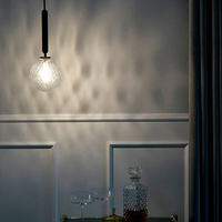 Moderne décoratif nordique maison hôtel luminaire d'intérieur de mariage boule pendentif lumière