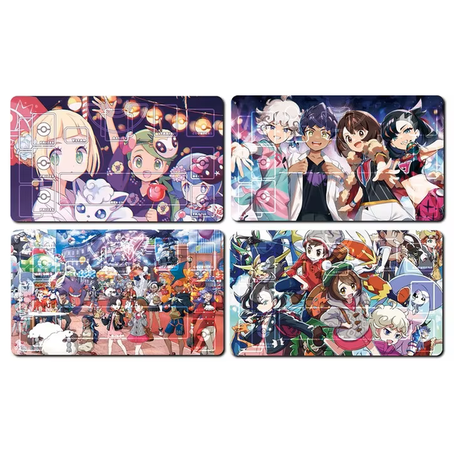 Customizable TCG Game Card Mat PlayMat Sublimation TCG Mat Customizable Playmat Neoprene Mat Rubber