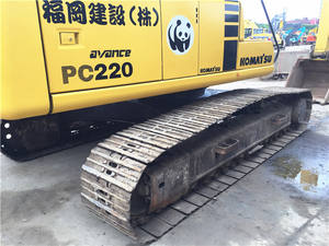 Excavadora de orugas Komatsu de tamaño medio, excavadora hidráulica de orugas de PC 220-6, Komatsu de segunda mano, excavadora de tamaño medio - Product Image 2