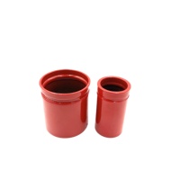 Livraison rapide, tubes en acier doux pour la protection incendie, laminés à chaud, conformes aux normes ASTM A795/A53 SCH10 SCH40 ERW FM, homologués UL, peinture rouge RAL3000