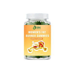 Gomitas quemagrasas para mujeres al por mayor de fábrica con té verde y Garcinia Cambogia que mejoran la función metabólica, gomitas de frambuesa - Product Image 1