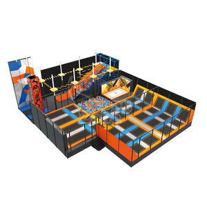 Solución Integral para Parque de Trampolines Comercial de 400 m², Diseño Personalizado de Área de Juegos Interior, Planificación de Espacio para Parque de Trampolines - Product Image 2