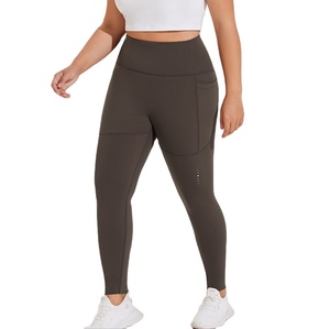 <span class=keywords><strong>Legging</strong></span> amincissant de <span class=keywords><strong>grande</strong></span> <span class=keywords><strong>taille</strong></span> pour femmes, pantalon de yoga, de fitness, de pêche, de pêche, d'extérieur, de <span class=keywords><strong>taille</strong></span> haute, sans T, 4XL - Product Image 5