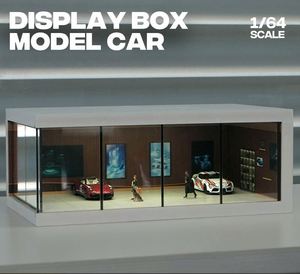 Vitrine de présentation pour voitures de luxe |   Acrylique haute clarté et lumières LED |   Parfait pour les passionnés de modèles réduits de voitures - Product Image 4