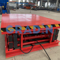 Table élévatrice à ciseaux électrique sur mesure CE 2000 kg pour atelier, plateforme hydraulique robuste
