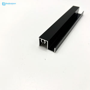 Tối Giản Nhôm Tủ Quần Áo Cửa Trượt Nhân Đôi Tủ Quần Áo Cửa Bên Mở Hoàn Thành Bề Mặt Sợi Thủy Tinh Màn Hình Lưới Trang Trí - Product Image 2