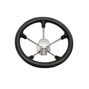HARDWARE MARINO AISI316/304 VOLANTE <span class=keywords><strong>DE</strong></span> ACERO INOXIDABLE CON ESPUMA <span class=keywords><strong>DE</strong></span> PU Y PERILLA <span class=keywords><strong>PARA</strong></span> YACHT PESCA BARCO VELOCIDAD ACCESORIOS - Product Image 1
