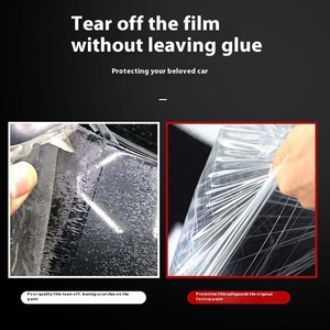 Película corporal de TPU de venta directa de fábrica Recubrimiento PPF 6.5mil Espesor Autocurativo A prueba de rayos UV Incoloro Antiarañazos Garantía de 5 años - Product Image 4