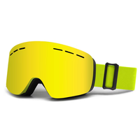 Masque de ski personnalisable avec votre logo – Protection intégrale pour le ski et le snowboard – Noir