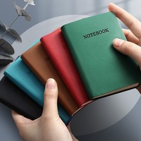 2024 chaud A7 poche en cuir Journal personnalisé couverture souple cahier en cuir Mini cahier Portable pour les étudiants