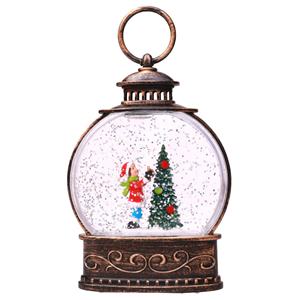 Lámpara Decorativa Navideña, Regalo de Navidad, Regalo para un Compañero, Lámpara de Interior Plana con Inyección de Agua, Pequeña Lámpara de Noche - Product Image 2