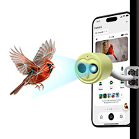 Willfine - Observación Inteligente de Aves con Cámara 4K, Reconocimiento de Especies de Aves por IA, Sensor de Alta Calidad, WiFi de Doble Banda de 2.4/5GHz