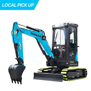 Mini Excavadora con Motor Euro 5 de 1.6 Toneladas, Micro Excavadora Diesel, Excavadora Agrícola Pequeña, Mini Excavadora Yanmar, Envío Gratis - Product Image 1