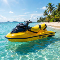 Yacht sportif à deux places en fibre de verre, 4 temps, 1800 cm³, vitesse rapide, CVT, jet ski, embarcation nautique