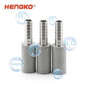 316L thép không gỉ bong bóng khuyếch tán sparger thiêu kết bộ lọc kim loại Nano khuếch tán khí sparger cho bia - Product Image 3