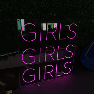 Bán buôn tùy chỉnh <span class=keywords><strong>Neon</strong></span> cô gái mở dấu hiệu cho đám cưới Directional đứng & công viên ứng dụng DC Cung cấp điện cho các công ty & Trường học - Product Image 5