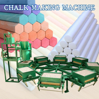 Machine à mouler la craie de tableau noir semi-automatique, machine à fabriquer la craie scolaire sans poussière, machine à fabriquer la craie manuelle, prix de la machine à fabriquer la craie