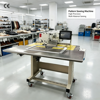 Máquina de Coser Electrónica Programable de Alta Eficiencia con Patrones 10080, Máquina de Coser Automática con Plantillas Grandes