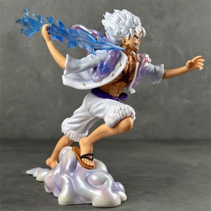 <span class=keywords><strong>Pirate</strong></span> Fighting Form Treadcloud Frozen Sun God Nika Modèle <span class=keywords><strong>en</strong></span> résine fait main avec Lightning Boxed Animation Nouveau - Product Image 2