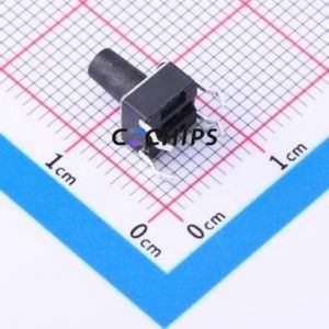 TSD001B09035A Tactile Switch Through hole Component (THT)-4P,6x6mm Switch Round Button 3.5N Through Hole 6mm - Product Image 2