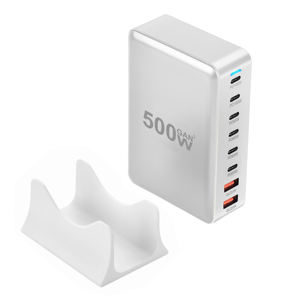Tendance Produits Chauds 6C2A 8 Port USB Type C Station De Charge 500W Gan Charge Rapide pour Ordinateur Portable Téléphone Mobile pour Écouteurs Cadeau - Product Image 4