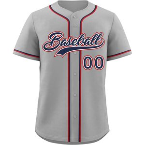 Custom <b>Baseball</b> Jersey Button Down Stitched Personalized Unisex Adult Breathable Sports Uniform For Men Women Youth - Product Image 1