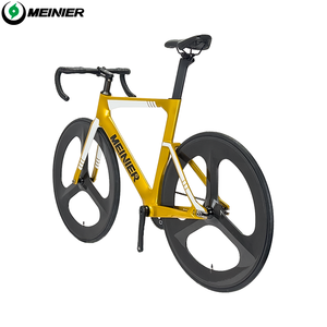 Cadre de vélo de piste en fibre de carbone 700c pour vélo à vitesse unique avec roues à 3 rayons, cadre <span class=keywords><strong>fixie</strong></span> en carbone pour vélo de piste - Product Image 2