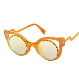 Maidis Cat Eye Sunglasses Black UV400 Women Fashion Sun Glasses - Product Image 4