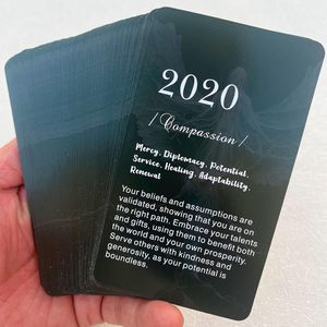 Tarjetas <span class=keywords><strong>de</strong></span> Tarot con Números <span class=keywords><strong>de</strong></span> Ángel Personalizadas al por Mayor, 56 Mazos, Papel <span class=keywords><strong>de</strong></span> 400 g/m², Esquinas Redondeadas Brillantes con Palabras Clave, Marca Xinke, Caja OEM ODM - Product Image 6