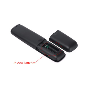 Télécommande sans fil BLE 2.4G IR à 35 touches noire personnalisable pour boîtier TV Android et lecteur réseau - Product Image 4