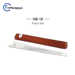 HB-16 Alta Qualidade Oftálmica Horizontal Prisma Bar 16 Dioptrias Optometria Prisma Bar Solto Conjunto De Instrumentos Ópticos - Product Image 2