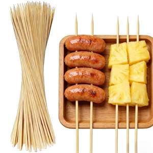 Bâtonnets <span class=keywords><strong>de</strong></span> bambou miniatures robustes <span class=keywords><strong>de</strong></span> 15 cm, bâtonnets ronds en bambou, norme <span class=keywords><strong>de</strong></span> sécurité FDA, style japonais traditionnel, pour grillades, brochettes <span class=keywords><strong>de</strong></span> <span class=keywords><strong>poulet</strong></span> - Product Image 5