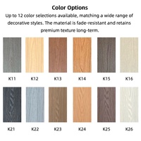 Revêtement de terrasse extérieur moderne en WPC écologique, imperméable et antidérapant, à emboîtement, garantie 5 ans, installation sans outil, pose rapide pour la maison