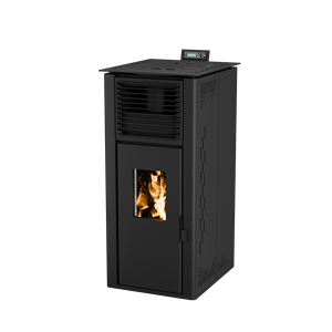 PANSEE Poêle à granulés 10KW Carburant à biomasse écologique à faibles émissions Protection domestique verte - Product Image 2