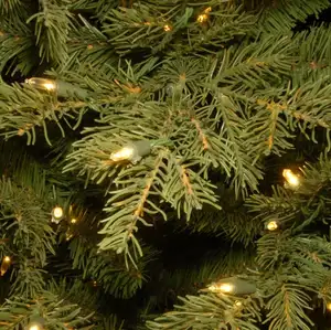 6ft 7.5ft 9FT 10ft Nordic Sparren Verlichte Kunstmatige Spruce Fir Kerstboom